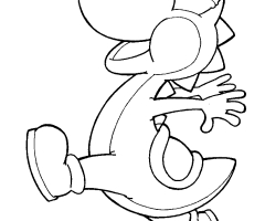 Coloriage Yoshi