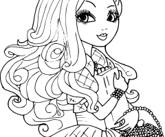 Coloriage Apple White